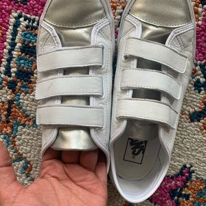 Leather VANS triple Velcro